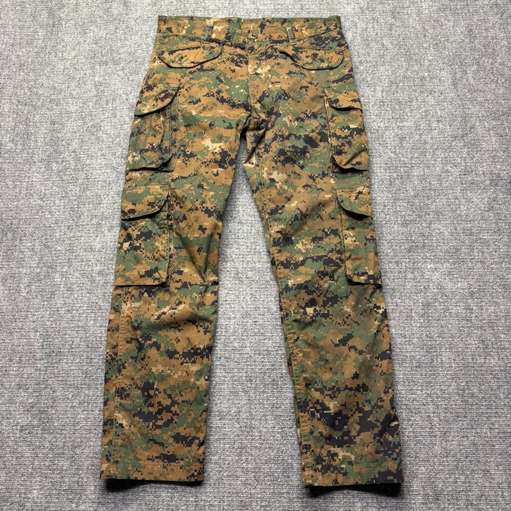 Mark McNairy Pants Mens 32x30 Green Camo Combat New Amsterdam MARPAT USA Made